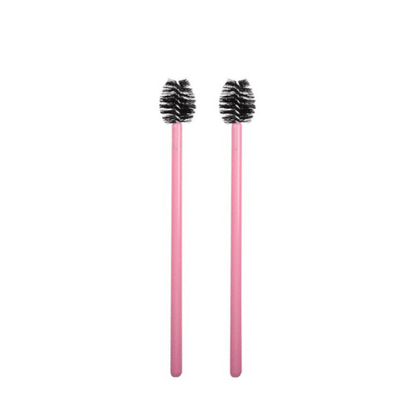 Pink Mini Eyebrow Brush / Mascara Wand / Spoolies (50pcs)