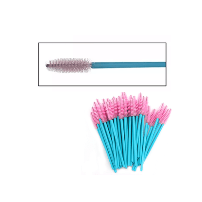 Matte Disposable Eyebrow Brush / Mascara Wand / Spoolies with Tube