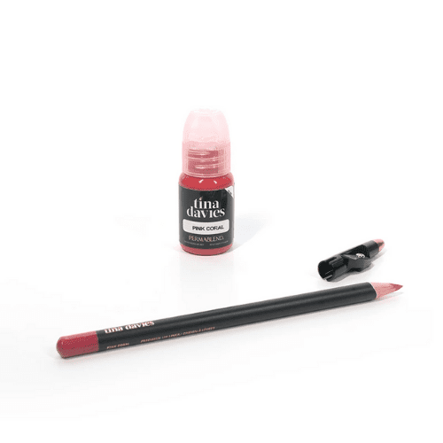 Pink Coral Perma Blend - Tina Davies Lip Duo