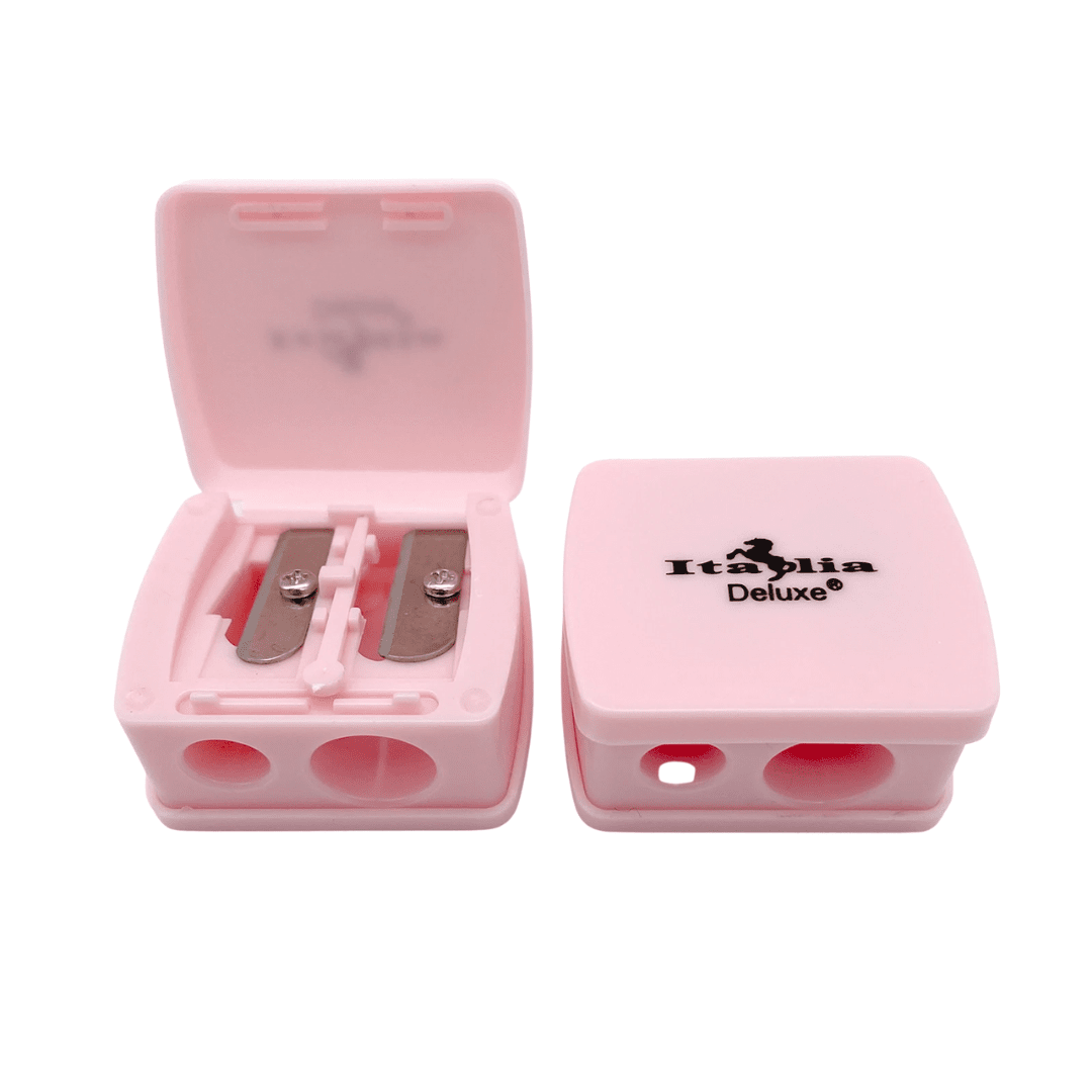 Pink Deluxe Duo Eye and Lip Pencil Sharpener