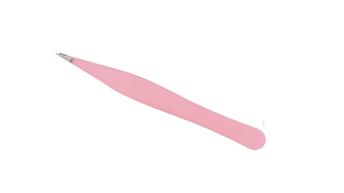 Pink Pointed Tweezers