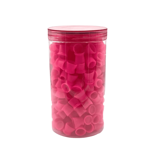 Pink Silicone Pigment Cups (100pcs)