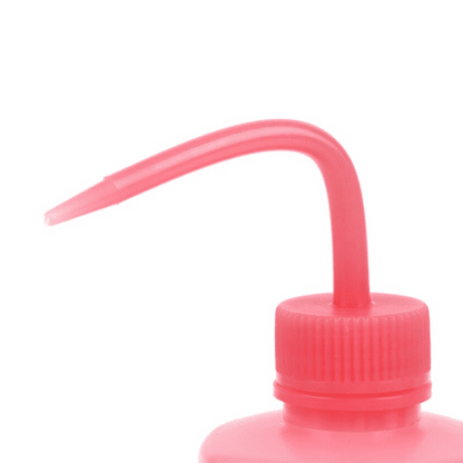 Pink Squeezable Plastic Soap Dispenser 250ml