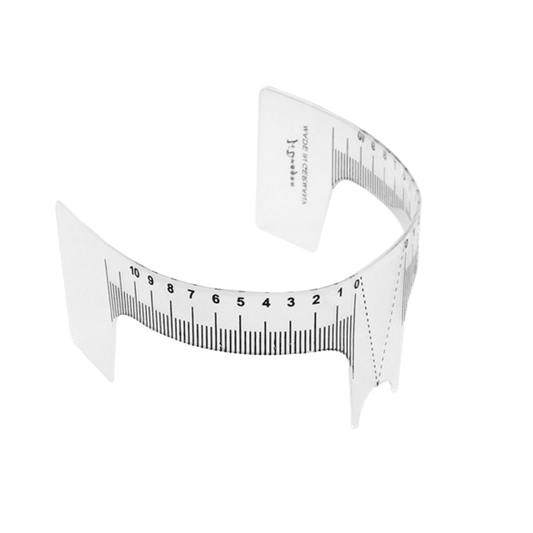 Plastic Eyebrow Headband Ruler