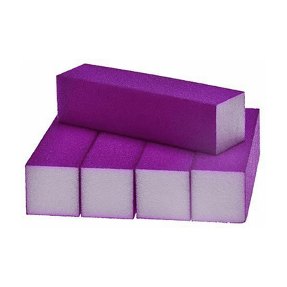 Purple 4 Sides Nail Buffer Block