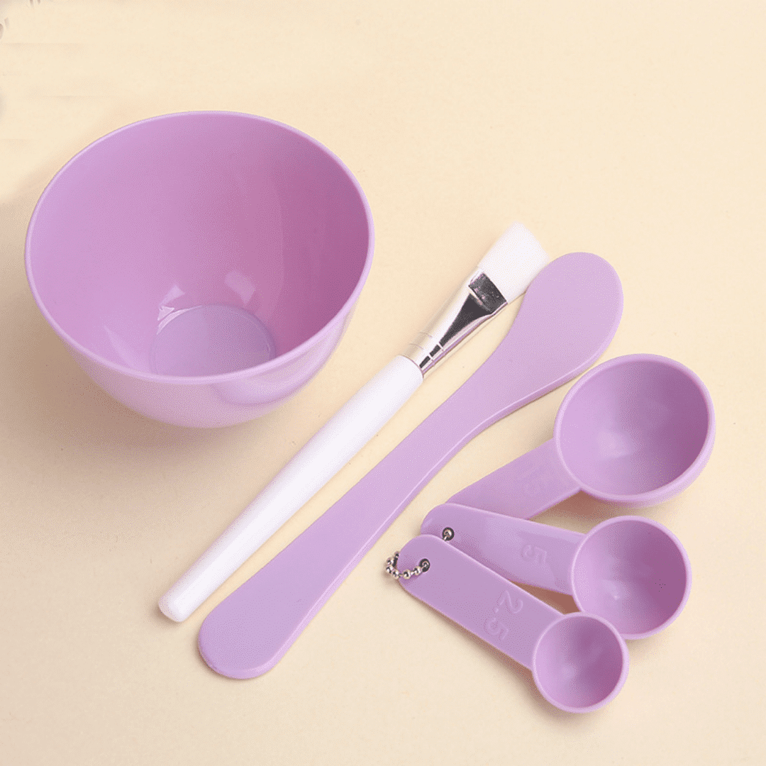 Purple Mask Bowl Set (6pcs)