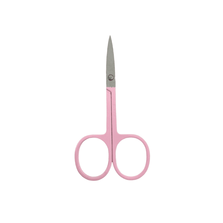 Light Pink Eyebrow Trimming Scissors