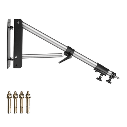 Silver Wall Mounting Triangle Boom Arm for Ring Light