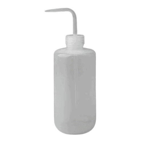 Clear Squeezable Plastic Soap Dispenser 250ml