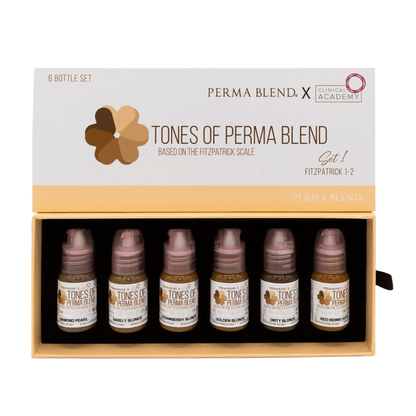 (Fitzpatrick 1-2) Tones of Perma Blend Set 1 (6pcs)