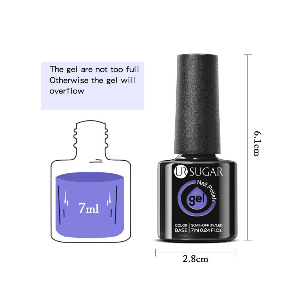 UR Sugar – Gel Nail Colour Polish H001-H070 (7ml)