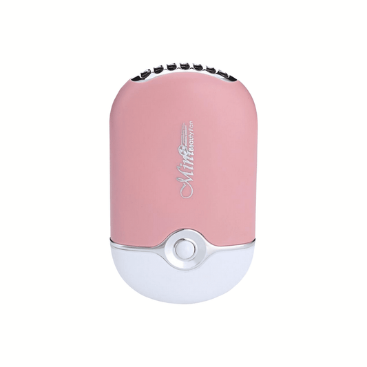 Pink USB Handheld Air Conditioning Fan