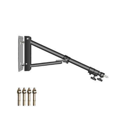 Black Wall Mounting Triangle Boom Arm for Ring Light