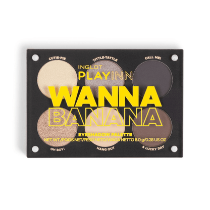 INGLOT Wanna Banana Playinn Eyeshadow Palette (8g)