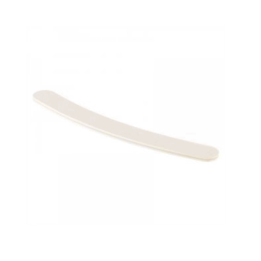 White Curve Shape Nail File