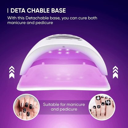 White Led Nail UV Nail Lamp (280w with 4 timer settings)