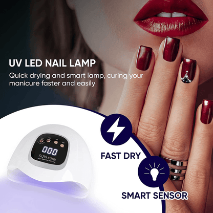 White Led Nail UV Nail Lamp (280w with 4 timer settings)