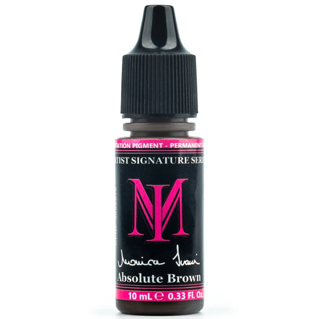 Monica Ivani Signature Series Absolute Brown PMU pigment cosmetic tattoo ink 10ml