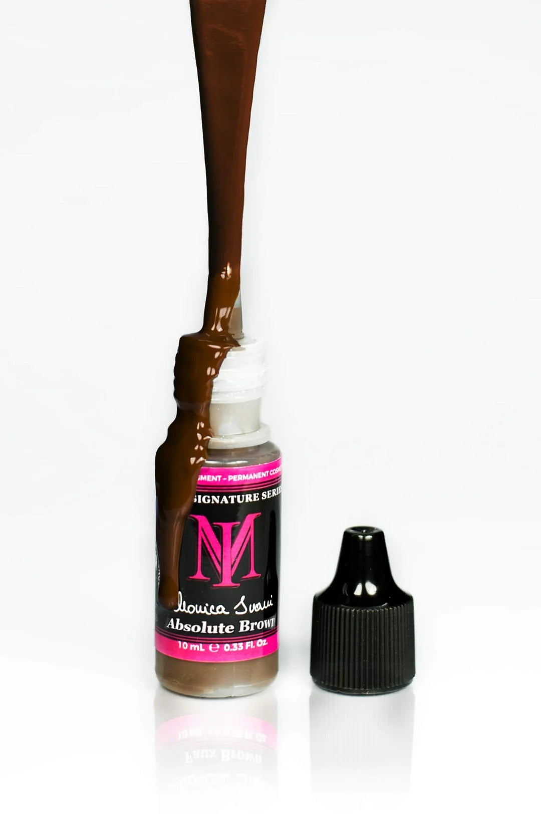 Monica Ivani Absolute Brown PMU pigment bottle cosmetic tattoo ink