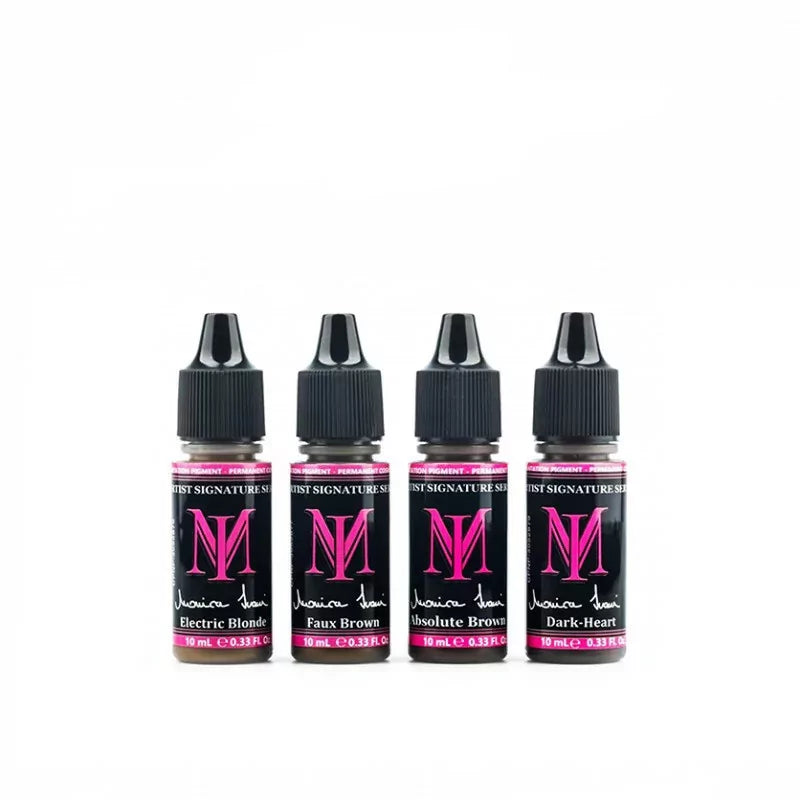 Monica Ivani Signature Series eyebrow pigments cosmetic tattoo ink set