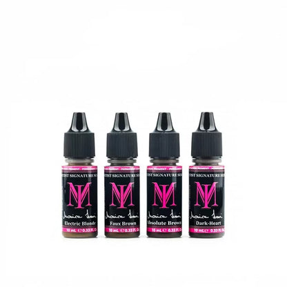 Monica Ivani Signature Series eyebrow pigments cosmetic tattoo ink set
