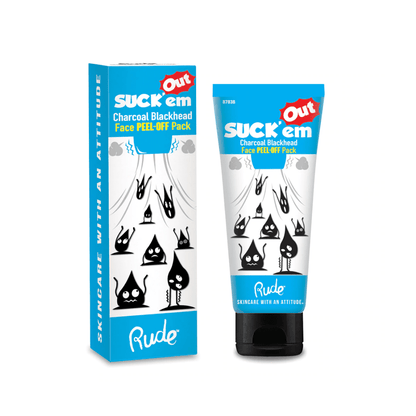 Suck'em Out Charcoal Blackhead Face Pack